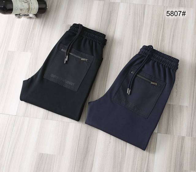 Armani 2025 Spring and Summer Hot Style Style No.: 5807 Color: Black, Blue Size