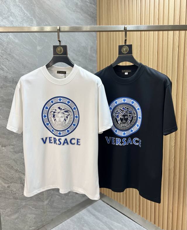 Versace Versace 2025 Spring and Summer New Products Three Complete Labels Round