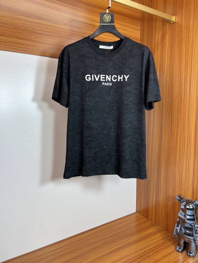 Give Givenchy 2025 Spring and Summer New Products Three Labels Complete Round Ne