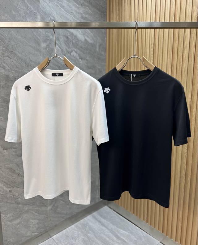 Descente 2025 Spring and Summer New Products Three Standards Complete Round Neck