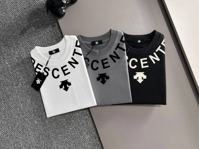 Descente 2025 Spring and Summer New Products Three Standards Complete Round Nec