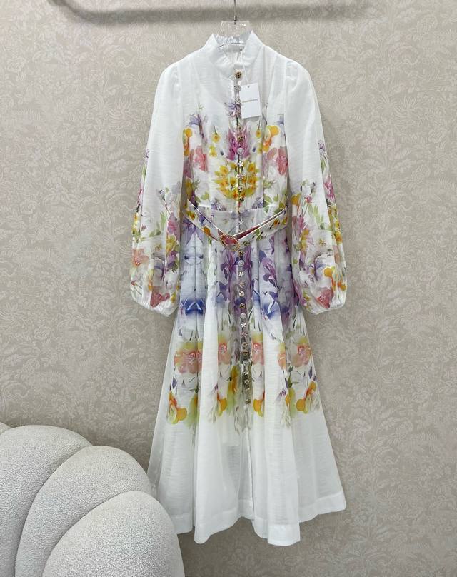 Zimmerman*Zimmerman 25 new Baihua series is now available~Long dress with small