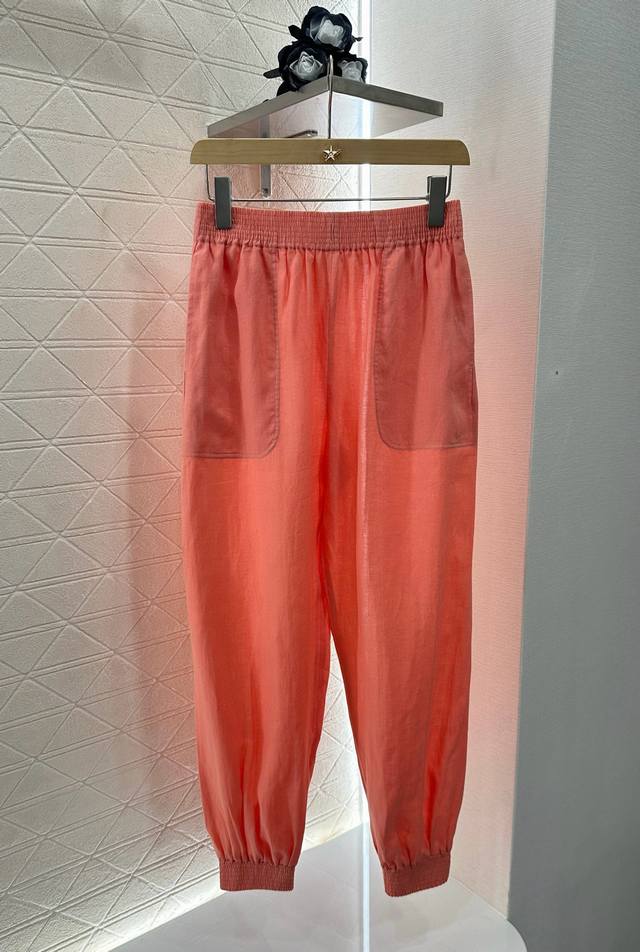 Loro Pain*2025 New arrivals Short-sleeved tops and harem pants suits Customized