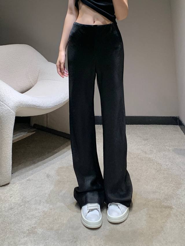 Designer 25Ss Spring and Summer new thin drapey wide-leg trousers | Exclusive h