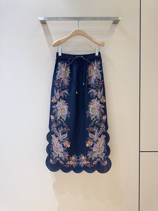 Zimmerma*N*N New Pleated Shorts These navy blue, multi-colored paisley pleated s