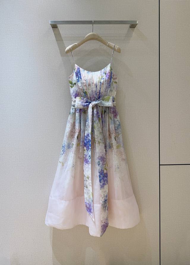 Zimmerm*A*N*N New Style Recommendation Midi-length suspender dress with colorful