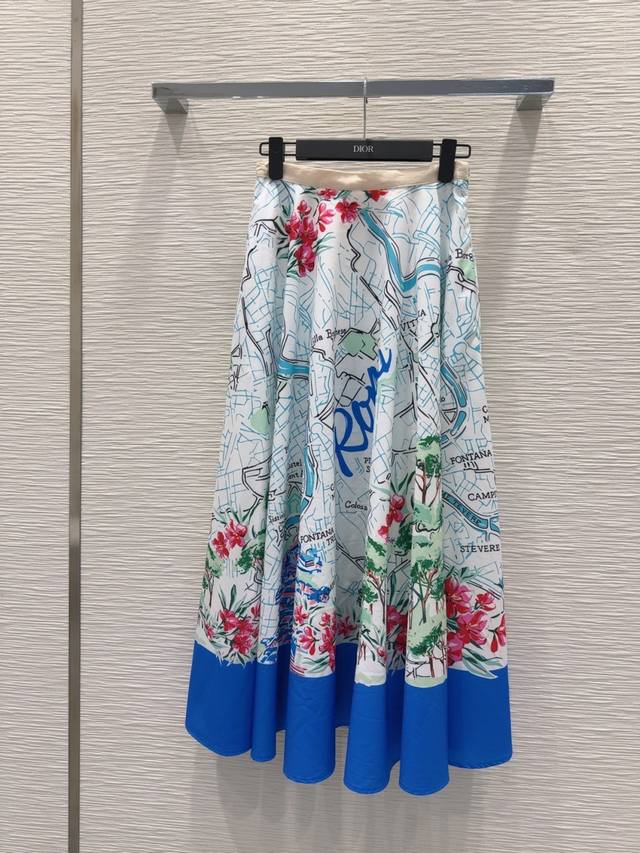 Christian Dio*2025Ss new skirt is fashionable, low-key, elegant and luxurious! T