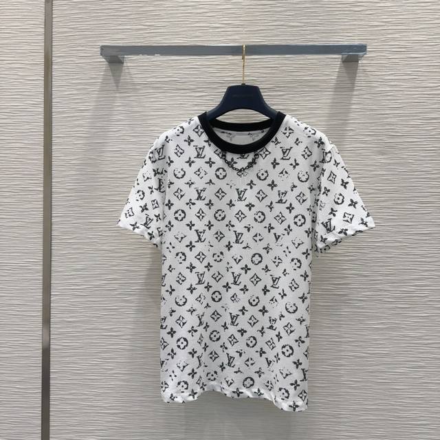 Louis Vuitto*2025Ss new T-shirt with high density and great feel. It is a piece
