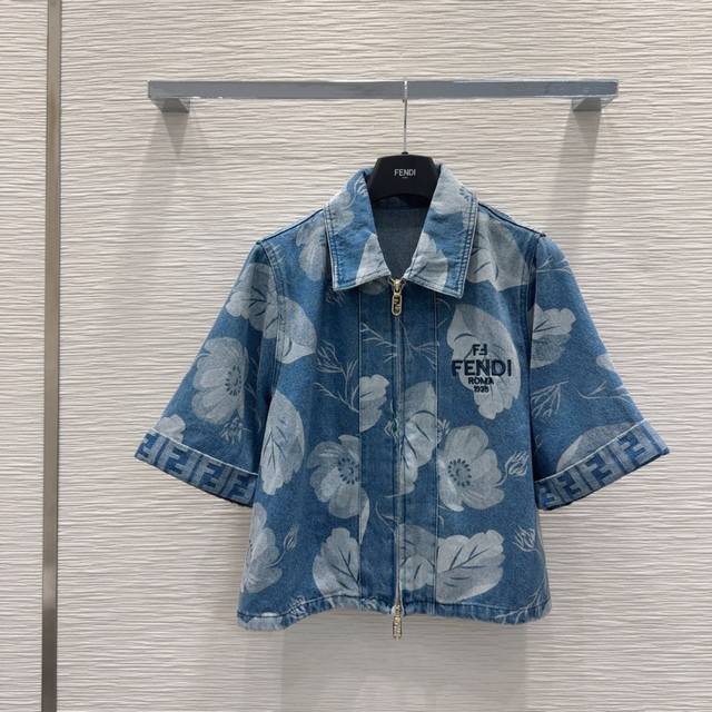 Fend* 2025Ss new suit high version ~ Super fashionable new denim jeans personali