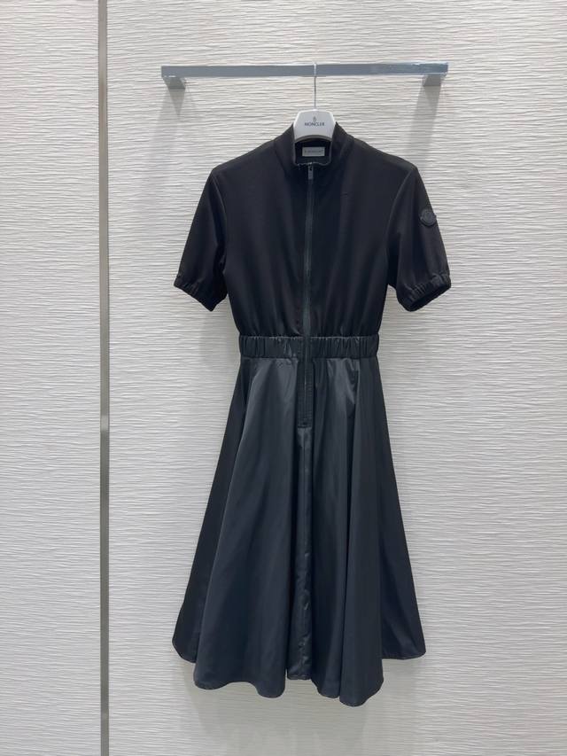 Moncle* 2025Ss new dress low-key luxury three-dimensional tailoring simple line