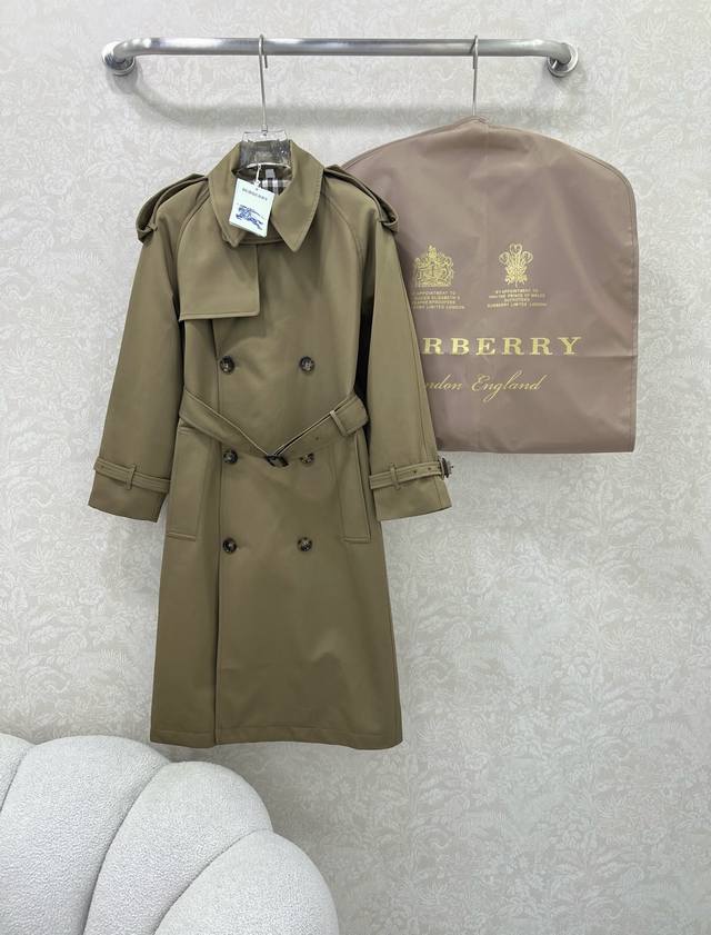 Burber*Y 25 Early Fall New Selford Style Trench Coat A classic trench coat that