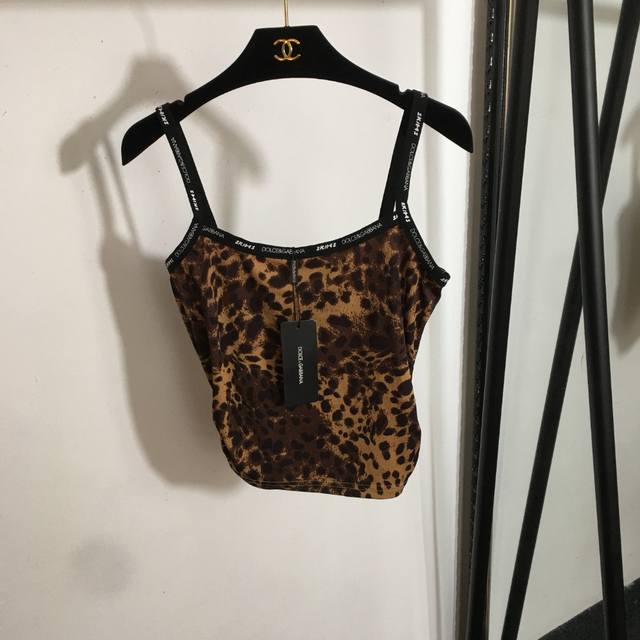 Style No. 20250126 Dg X Skims joint new logo letter-edged leopard print suspend