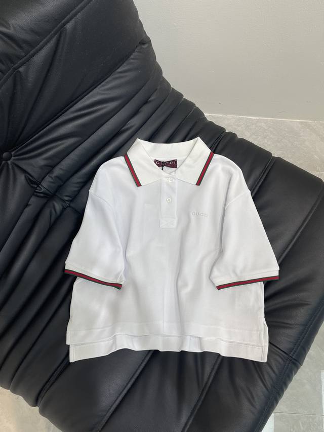 Gucc*25 New short shirt short-sleeved tops custom made Yb Zhudi pure cotton mate