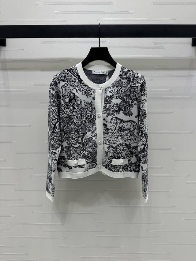 New original high-end quality Dio*2025 early autumn latest series! Jacquard knit