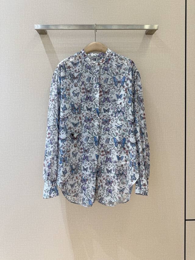 D Home 25Cruise new fashion items Cotton material small stand-up collar shirt, b