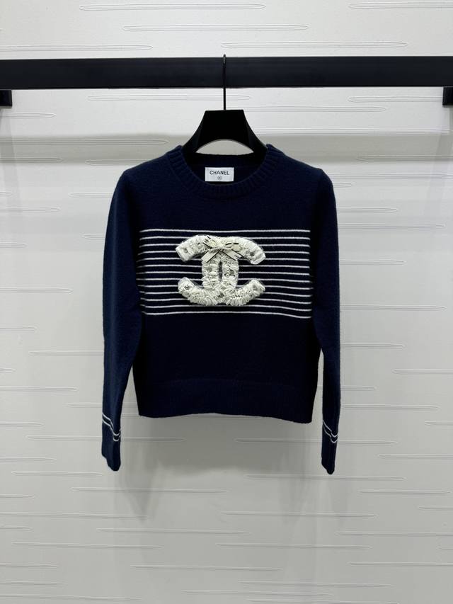 New original high-end quality Chane* 2025 early autumn latest series! Round neck
