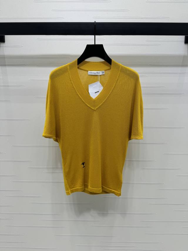 New original high-end quality Dio*2025 spring and summer latest series! V-neck k