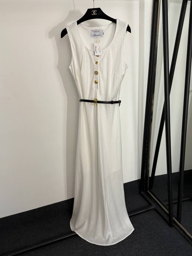 Style No. 20254008 Schiaparelli new custom-made variety of gold button waist sl
