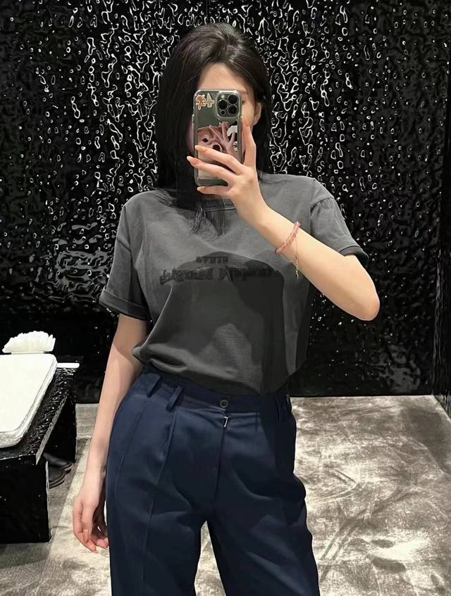 Maiso*N Margiel*A 25Ss Spring and Summer new Mm6 four-corner stitching inverted