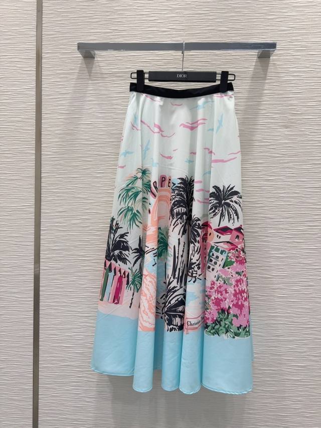 Christian Dio* 2025Ss new skirt is fashionable, low-key, elegant and luxurious!