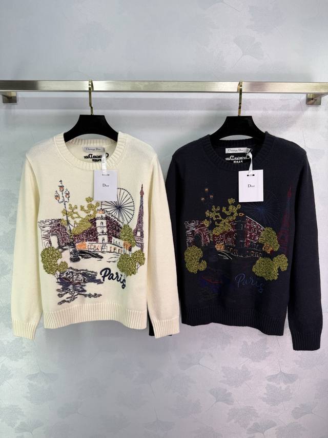 Dio* The latest collection for early fall 2025! City-exclusive round-neck knitte