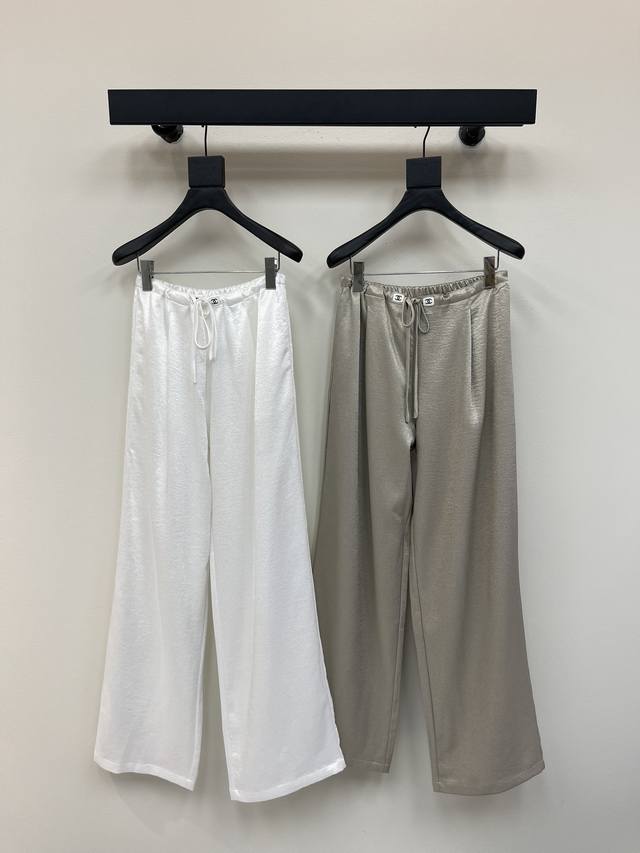 Chane*25 New style plain all-match drawstring trousers Customized Yb Imported ac