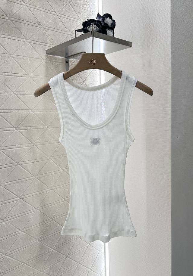 Loew*2025 New arrivals Slim fit silk cotton vest Customized Yb imported silk cot