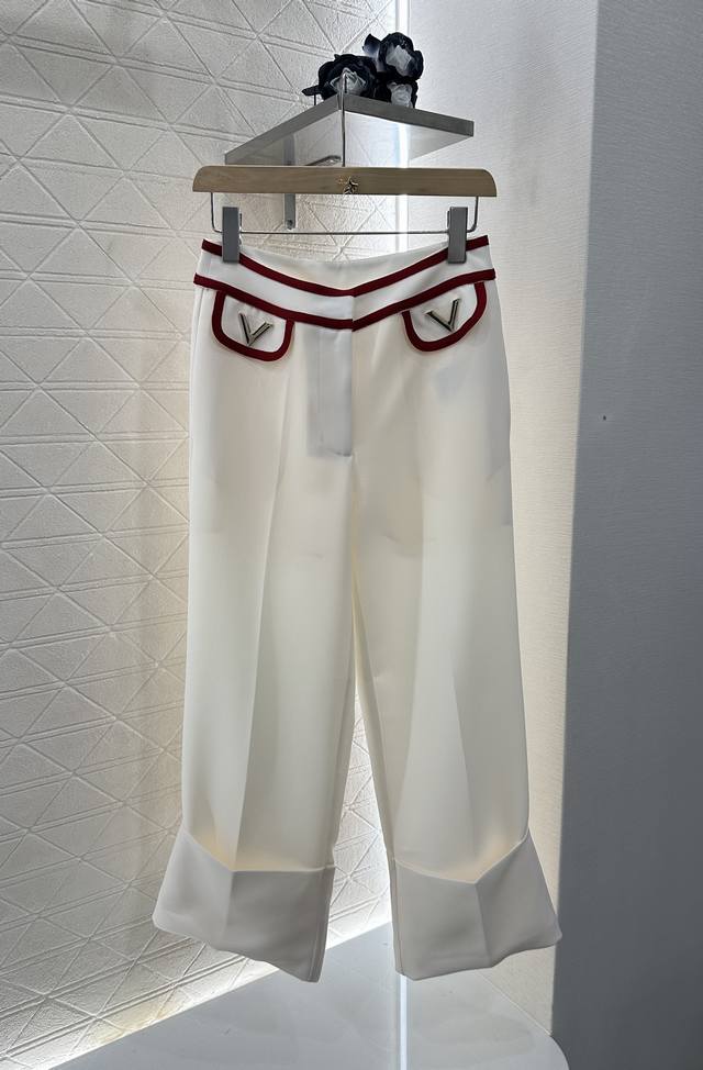 Valentin*2025 New arrivals width hem straight trousers Customized Yb imported ac