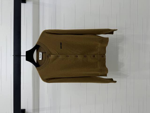 New original high-end quality Miumi*2025 early autumn latest series! Round neck