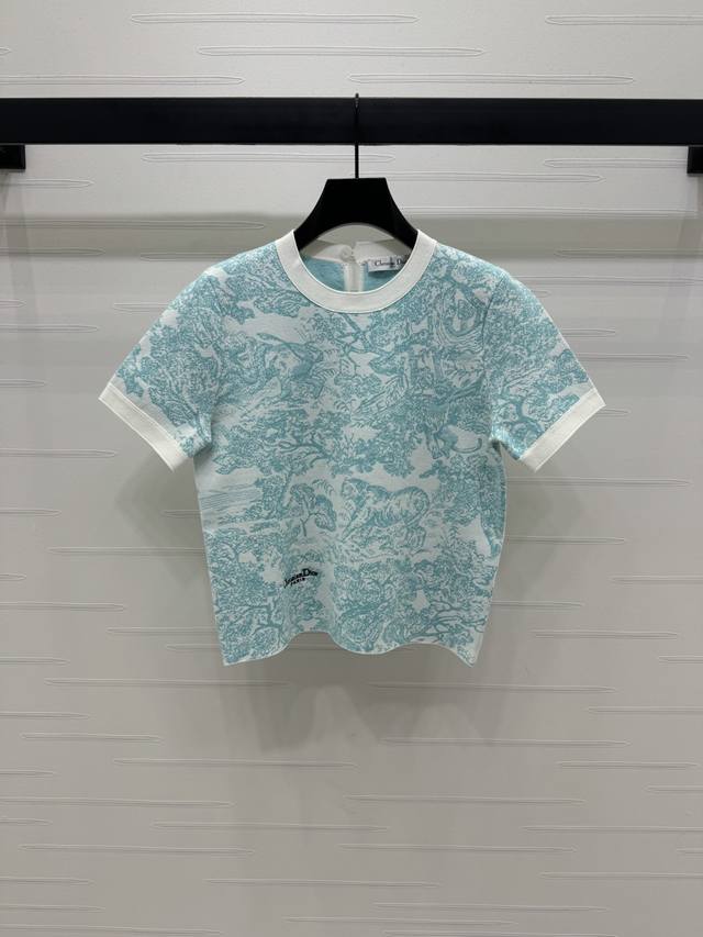 New original high-end quality Dio* 2025 early autumn new series! Jacquard knitte