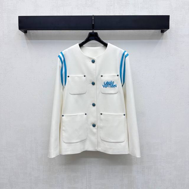Louis Vuitto*2025 new arrivals Pocket contrasting suit jacket custom made Yb imp