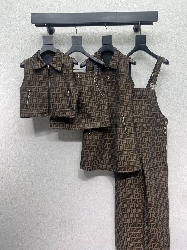 Fd's series of Ff brown vests and jackets are available separately! Delicate tex