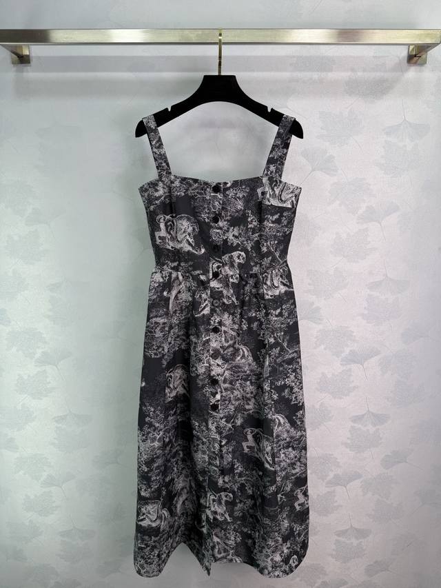 Dio new style* suspender dress shipped 25 summer series new latest limited Rue a