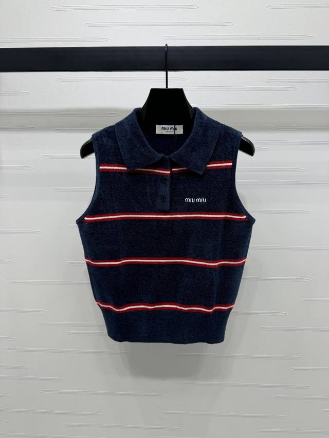 New original high-end quality Miumi*2025 spring and summer latest series! Stripe