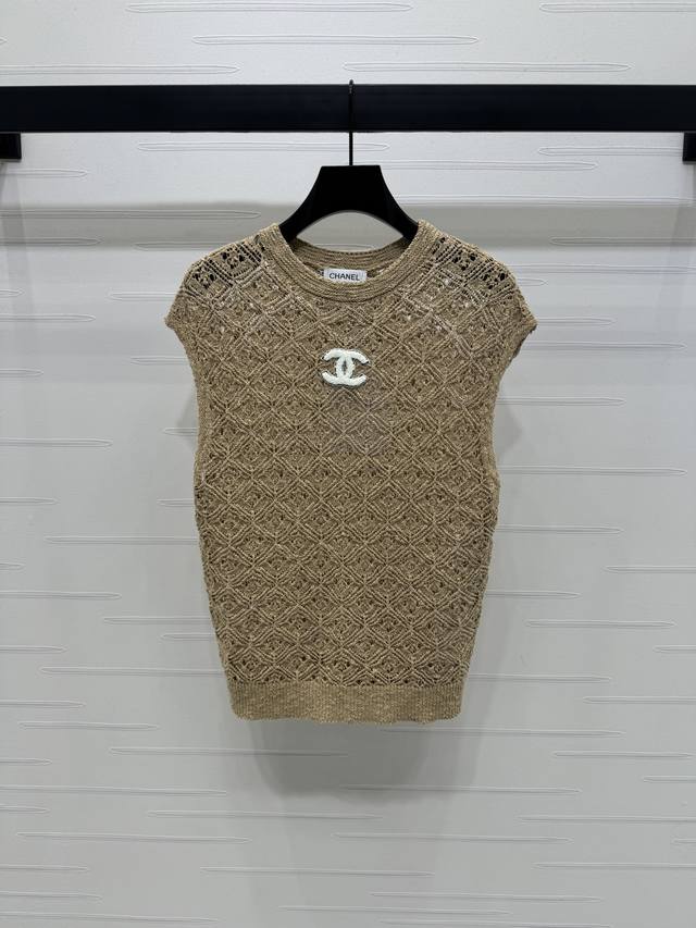 New original high-end quality Chane* 2025 early autumn latest series! Hollow kn