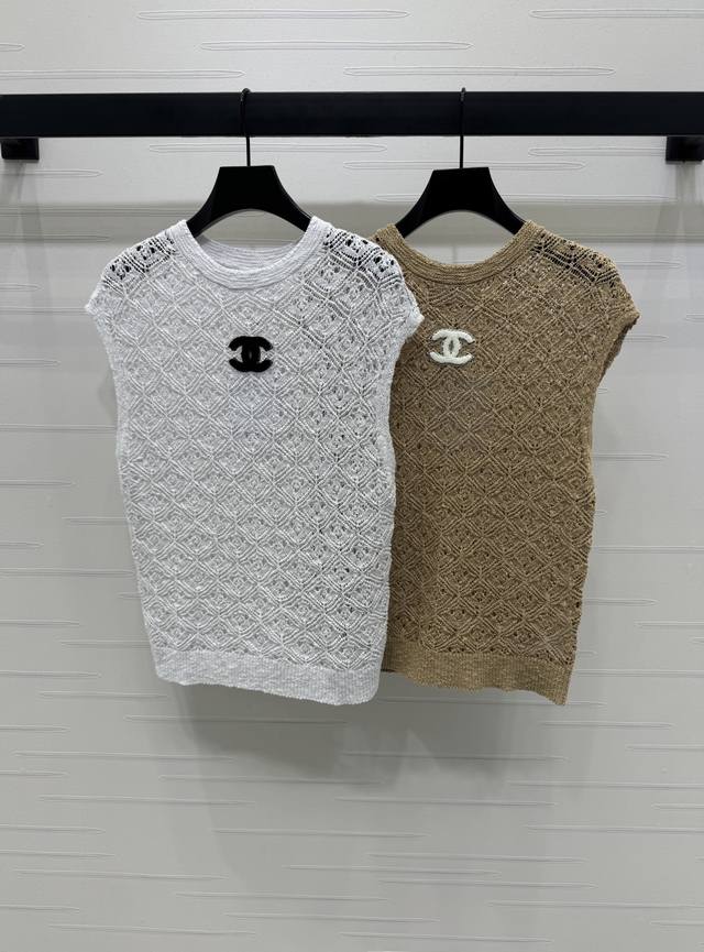 New original high-end quality Chane* 2025 early autumn latest series! Hollow kni