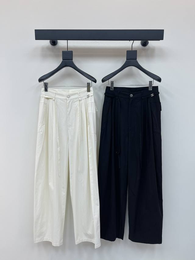 Chane*25 New style drawstring overalls pants customized Yb imported Tencel cotto
