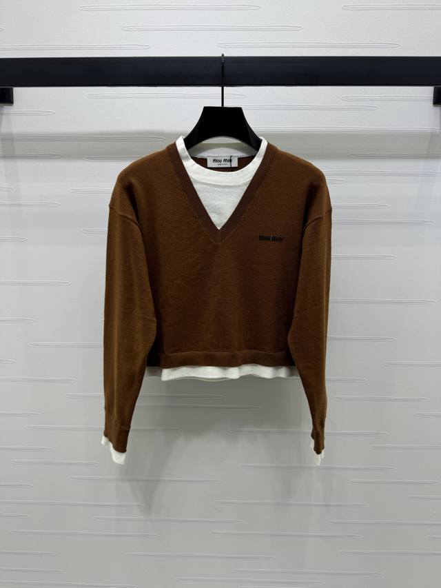 New original high-end quality Miumi*2025 early autumn latest series! Contrast co