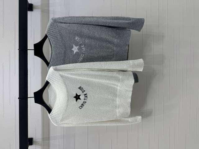 New original high-end quality Dio* 2025 early autumn new series! Ribbed collar