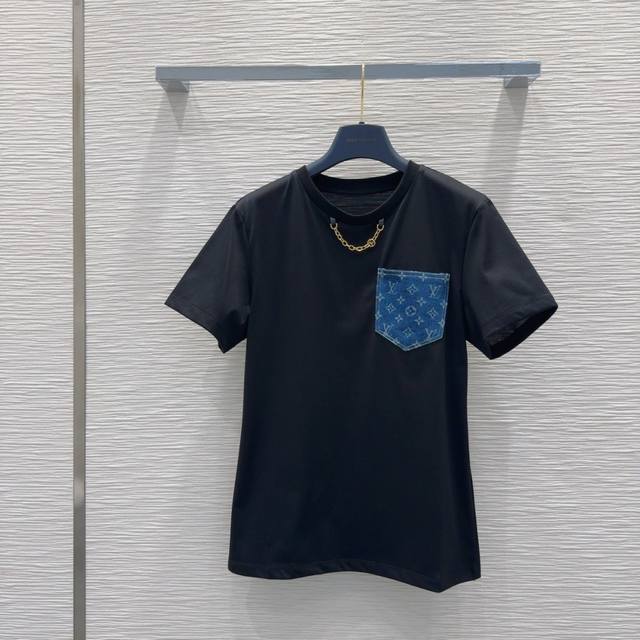 Louis Vuitto*2025Ss new T-shirt with high density and super good feel. It is rea