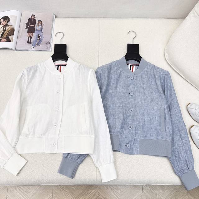 Tb 25Ss The latest early autumn classic contrasting ribbon patchwork jacket. Cas