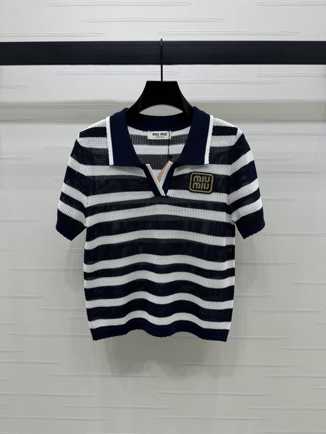 New original high-end quality Miumi*2025 spring and summer latest series! Lapel