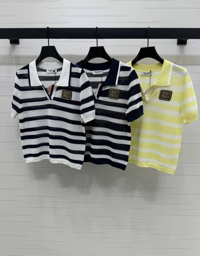 New original high-end quality Miumi*2025 spring and summer latest series! Lapel