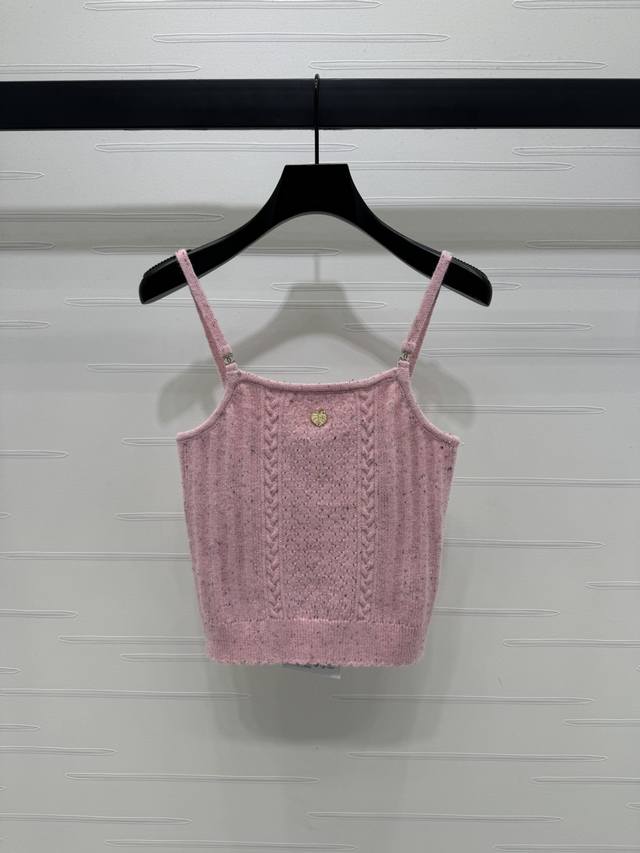 New original high-end quality Chane* 2025 early autumn latest series! Knitted ca