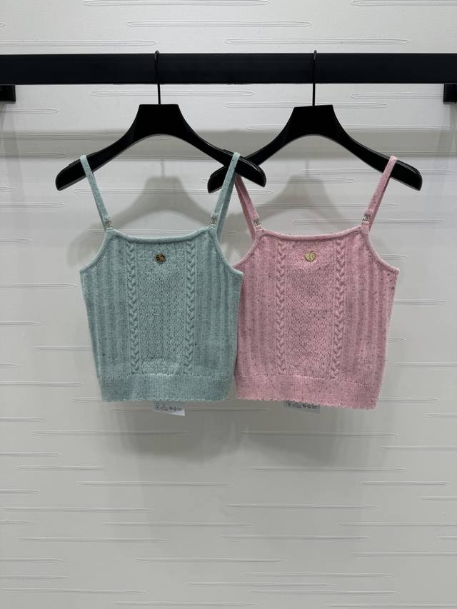 New original high-end quality Chane* 2025 early autumn latest series! Knitted ca