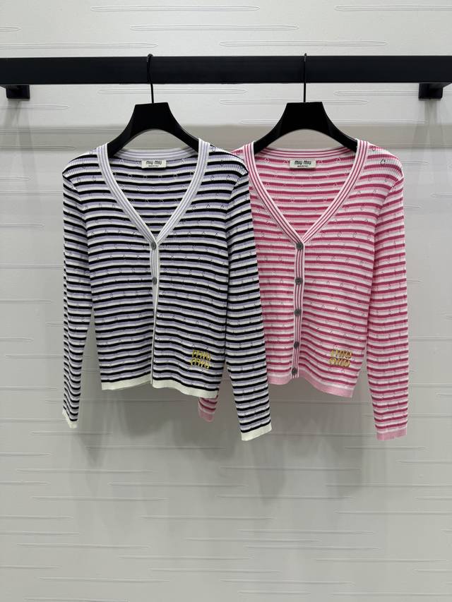 New original high-end quality Miumi*2025 early autumn latest series! Knitted str