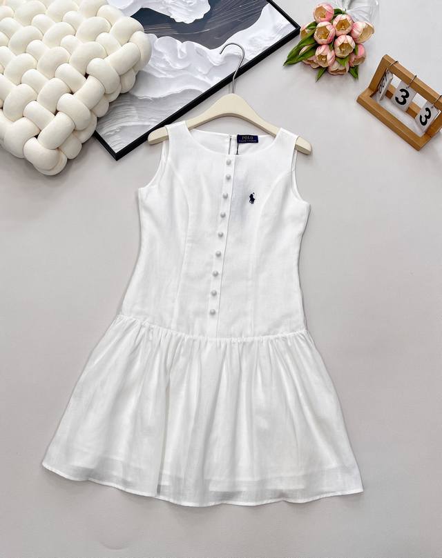 Ralph Lauren's new warhorse embroidered sleeveless dress is like a walking work
