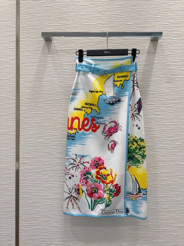 Christian Dio* 2025Ss new skirt is fashionable, low-key, elegant and luxurious!