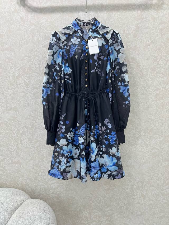 Zimmerman* Zimmerman 25 new violet series is launched simultaneously~ Short dres