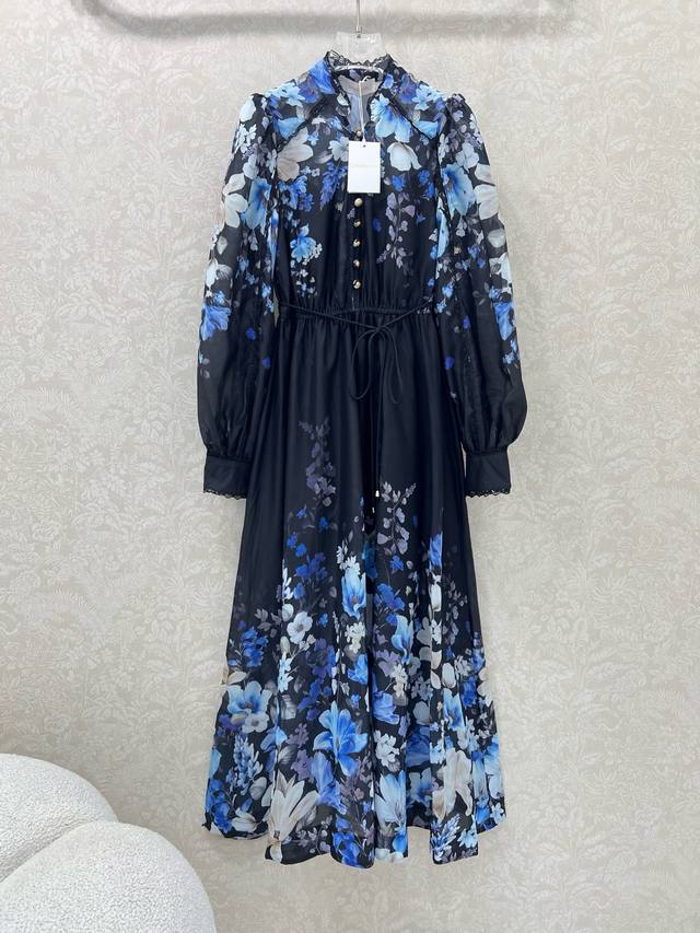 Zimmerman*Zimmerman 25 new violet series is launched simultaneously~ Long dress